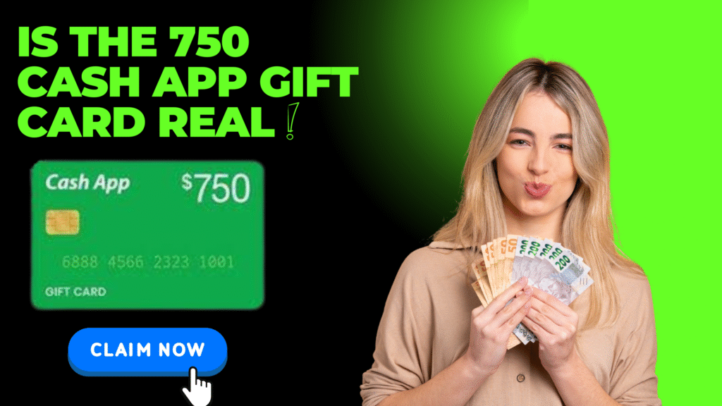 Is The 750 Cash App Gift Card Real Or Fake