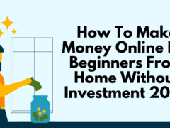 How To Make Money Online For Beginners From Home Without Investment 2025