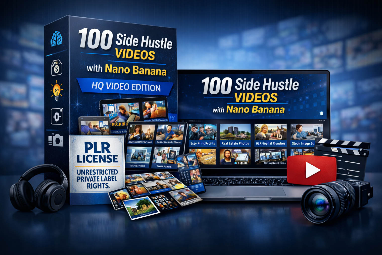 100 AI side hustle videos