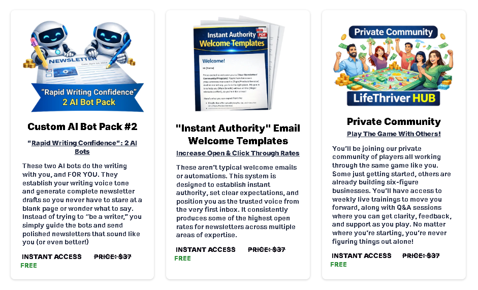 LifeThriver Income Game Review